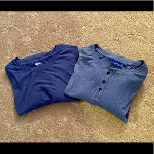 Lot of 2 Men’s Henleys